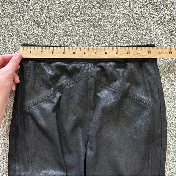 Free People Midnight Vegan Faux Suede Pants Size XS Black Jegging Leggings - Picture 6 of 10